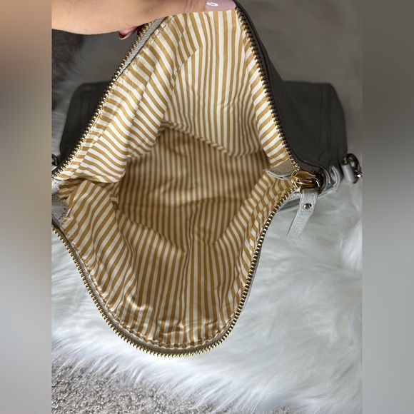 Kate Spade New York - Pebbled Grey Crossbody Bag - Picture 9 of 16